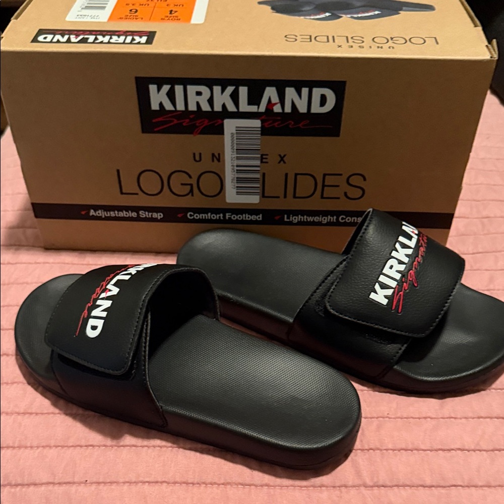 NEW: Kirkland Signature Black Logo Slides